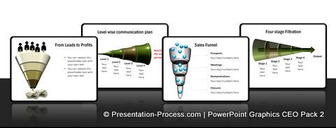 3D PowerPoint Cone Examples from CEO Pack 2