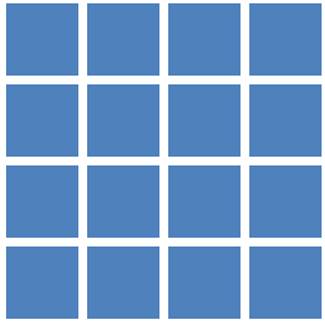 White outine for shape