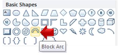 Block Arc Menu
