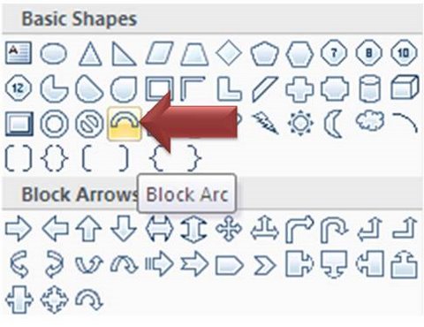 Block Arc PowerPoint Tutorial