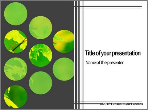 Circular Design PowerPoint Background