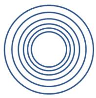 Aligned Concentric Circles