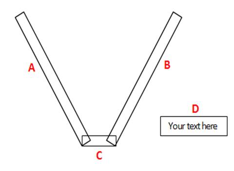 Elements of V Diagram in PowerPoint
