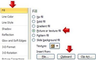 Picture Texture fill in PowerPoint