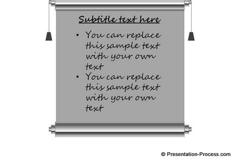 Final Scroll Graphic in PowerPoint