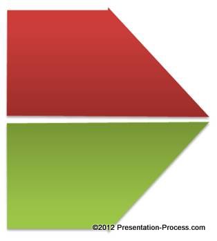 Flip Arrow Shape