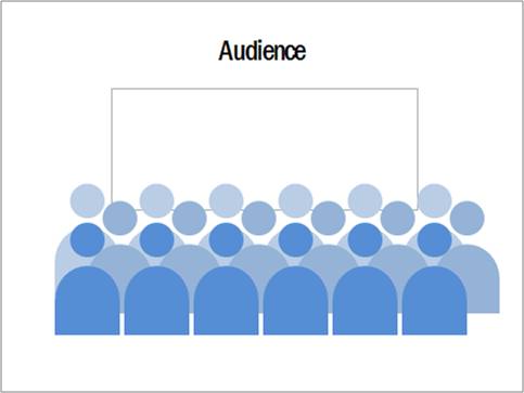 group audience icons in powerpoint