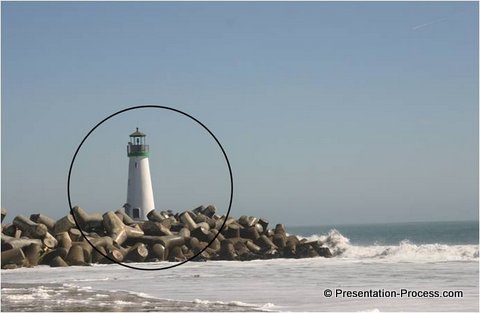 Focus in Part of Image