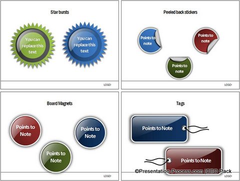 PowerPoint Elements Shapes from CEO Pack