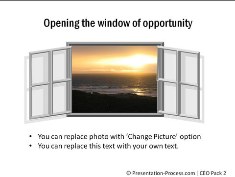 Window of opportunity from CEO pack 2