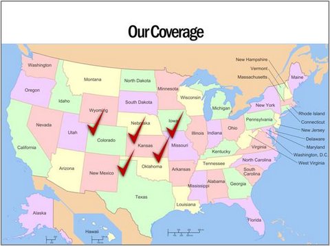 Revised map graphics