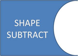 Shape Subtract 