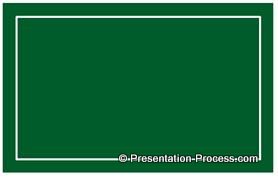 Signboard with outline