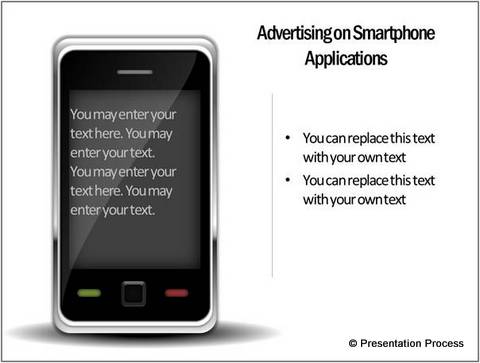 Smart phone diagram template