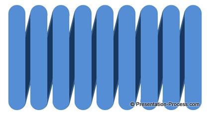 Step 3 in creating Spiral Chart
